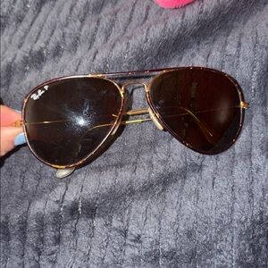 Ray-Ban Tortoise Shell Aviator Sunglasses